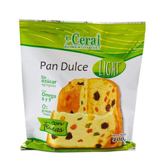 Pan Dulce ceral con frutas Sin azucar agregada 400gr