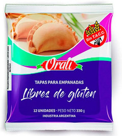 Orali tapa empanadas sin tacc 330gr CONGELADO