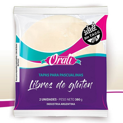 Orali Tapas pascualina sin tacc 380gra CONGELADA