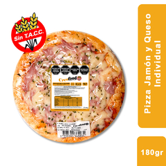 CRESFOOD Pizza Mozzarella y Jamon Individual SIN TACC - comprar online