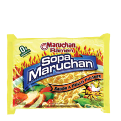 Fideos Maruchan Ramen sabor pollo picante 85gr