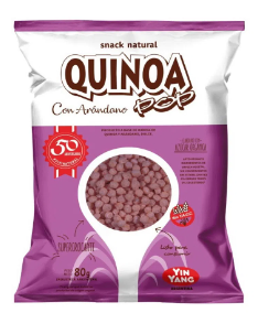 Ying Yang quinoa pop sabor arándano 80gr