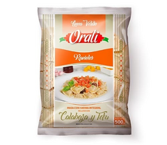 Orali Ravioles de Harina integral con Calabaza y Tofu 500gr CONGELADO