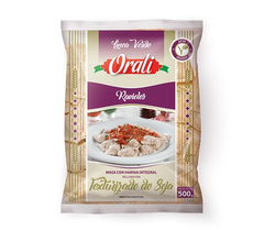 Orali Ravioles de Harina integral Texturizado de soja 500gr CONGELADO