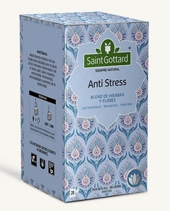 Té Saint Gottard Anti Stress (con Pasionaria, Manzanilla, Valeriana) 20saq