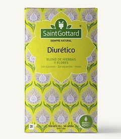 Té Saint Gottard Diurético (con Equiseto, Poleo, Zarzaparrilla) 20saq