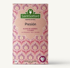 Té Saint Gottard Presión (con Pasionaria ,Olivo y Equiseto) 20saq