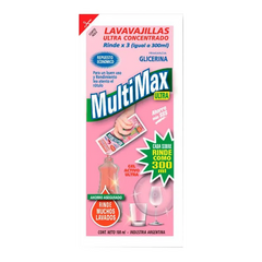 MULTIMAX Lavavajillas GLICERINA100m Rinde 300ml