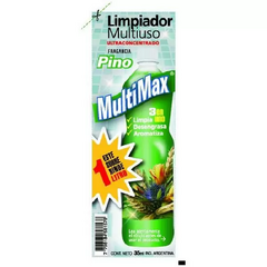 MULTIMAX Limpiador Multiuso PINO 35ml Rinde 1L