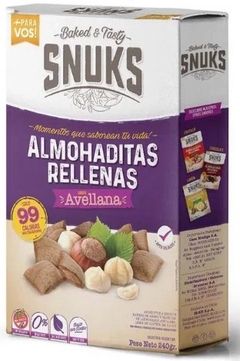 Snucks Almohaditas de avellana 240gr - comprar online