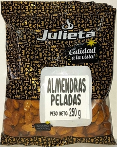 Almendras peladas 250 gr. MEDIANAS