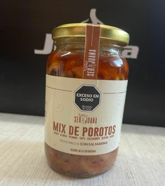 La SERAJUANA Mix de Porotos en escabeche con sal marina 360g