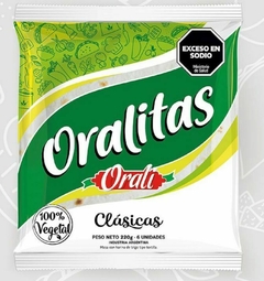 Oralitas (tortillas) clasicas x 6 unid