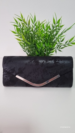 Bolsa Clutch Preta