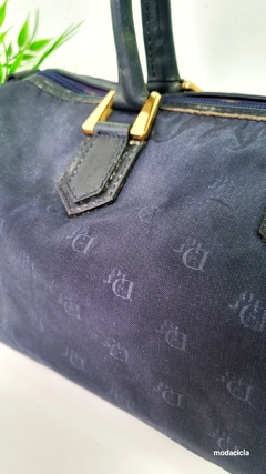 Bolsa Vintage Dior Duffle Bag Marinho - Modacicla