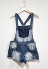 Macaquinho Jeans Dress To