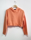 Moletom Cropped Laranja Twentyfourseven