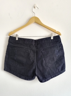 Short Jeans Preto Clock House - comprar online