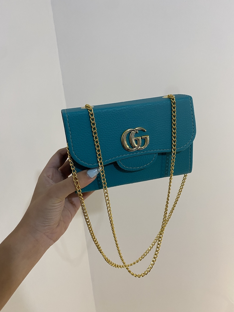 Bolsa best sale gucci azul