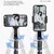 Imagem do Roreta-Gimbal Stabilizer Selfie Stick, Dobrável, Tripé sem fio, Obturador Blue