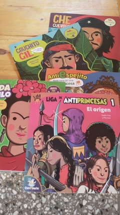 SERIE ANTI PRÍNCIPES Y ANTIPRINCESAS - comprar online