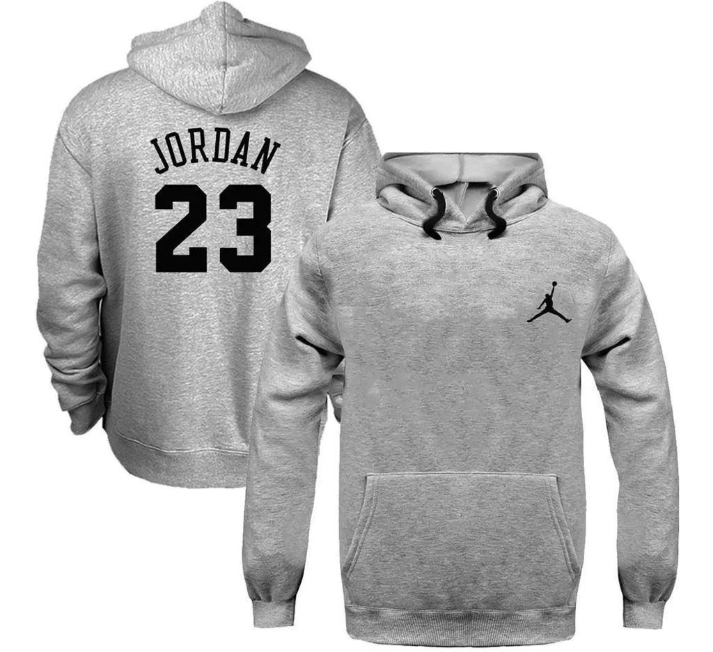 blusa moletom canguru michael jordan 23 chicago lenda nba