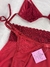 Conjunto sainha vermelho - comprar online