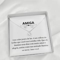 Conjunto "Amiga" Ponto de Luz Coração na internet