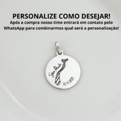 Pingente RBD Personalizado - USE DIVA PRATA