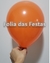 Imagem do kit buquê balão arco íris, número de 70cm degradê e 25 látex (número 8) coloridos