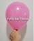 Kit balão unicórnio, corações, número de 70cm e bexigas. - loja online