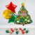 Kit balão árvore de natal, estrelas e bexigas