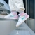 Tênis Air Jordan 1 Mid GS Ice Cream "Paint Drip"