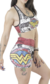 Conjunto corto Top y Short Wonder Woman Comic en internet