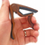 Wingo Guitar Capo for Acoustic and Electric Guitars Rosewood Color with 5 Picks na internet