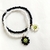 Pulseiras Black and White florzinhas - comprar online