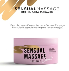 Crema para masajes Sensual Coconut - comprar online