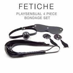 Kit fetiche bondage 4 piezas