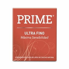 Preservativos PRIME ultra fino x 3