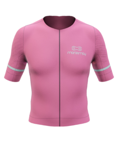 Camisa Ciclismo Pro Deep Pink - Marcio May