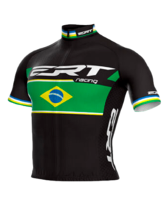 Camisa New Elite Racing Campeão Brasileiro Preta - ERT