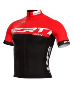 Camisa New Elite Racing Black e Red - ERT