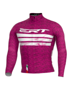 Camisa New Elite Manga Longa Bianche Rosa - ERT