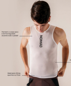 Imagem do Base Layer Nomad Masculina Branca