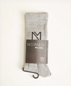 Meia Casual Nomad Cinza