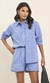 Camisa Listrada Blue - loja online