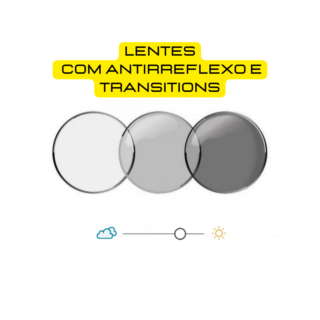 Lentes Transitions Com Antirreflexo