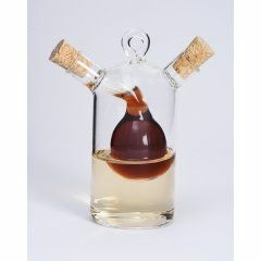 Aceitera vinagrera de vidrio