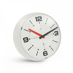 Ball wall clock - marfil+blanco - Mariposa