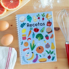 Cuaderno de recetas - Mariposa